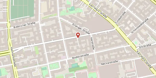 Karte der Umgebung von Flughafenstraße 21, 12053 Berlin