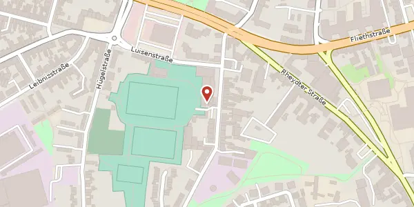 Karte der Umgebung von Vitusstr. 20, 41061 Mönchengladbach