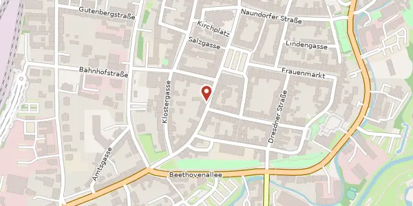 Karte der Umgebung von Meißner Straße 6, 01558 Großenhain