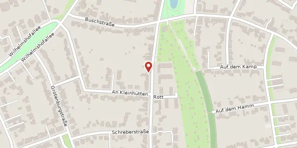 Karte der Umgebung von Rott 214, 47800 Krefeld