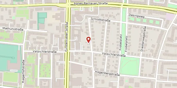 Karte der Umgebung von Kirchmairstr. 24, 80686 München
