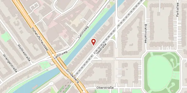 Karte der Umgebung von Isestraße 17, 20144 Hamburg