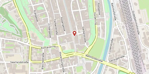 Karte der Umgebung von Niedere Straße 63, 78050 Villingen-Schwenningen