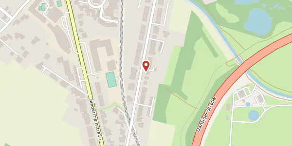 Karte der Umgebung von Alte Landstr. 61, 40489 Düsseldorf