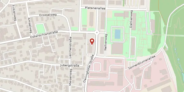 Karte der Umgebung von Deilinghofer Str. 2, 58675 Hemer