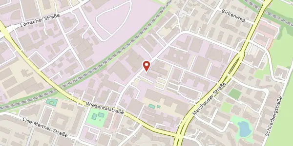 Karte der Umgebung von Oltmannsstraße 9, 79100 Freiburg im Breisgau