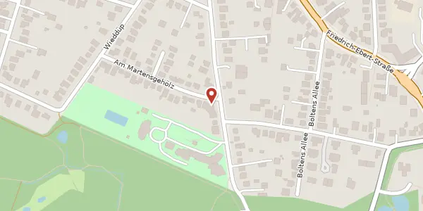 Karte der Umgebung von Bondenwald 40, 22459 Hamburg