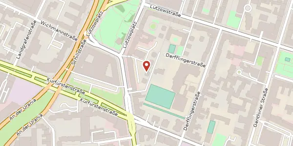 Karte der Umgebung von Karl-Heinrich-Ulrichs-Straße 20 A, 10785 Berlin