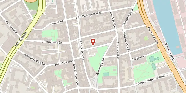 Karte der Umgebung von Quentelstr. 11, 50678 Köln