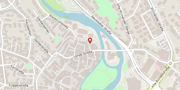 Karte der Umgebung von Lange Straße 6/1, 71332 Waiblingen