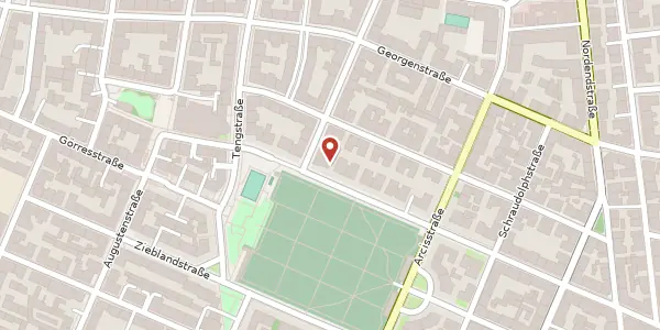 Karte der Umgebung von Adalbertstr. 102, 80799 München