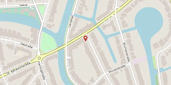 Karte der Umgebung von Agnesstraße 59, 22301 Hamburg