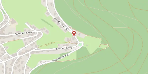 Karte der Umgebung von Panoramaweg 111, 72270 Baiersbronn