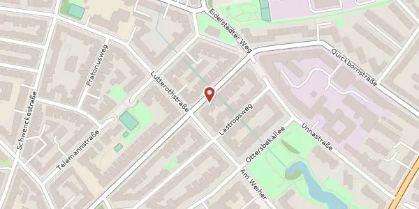 Karte der Umgebung von Heußweg 100, 20255 Hamburg