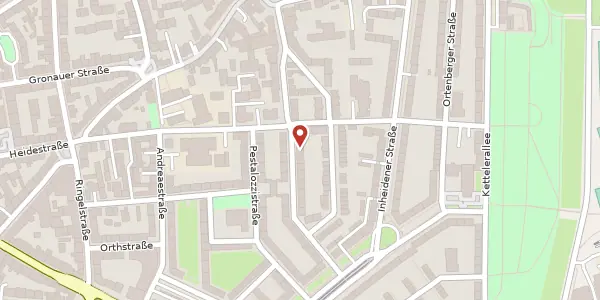 Karte der Umgebung von Florstädter Str. 22, 60385 Frankfurt