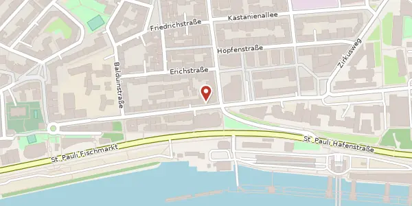 Karte der Umgebung von Bernhardt-Nocht-Straße 91, 20359 Hamburg