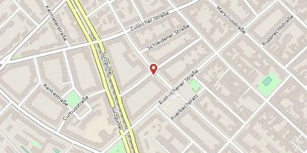 Karte der Umgebung von Gerolsteiner Str. 107, 50937 Köln