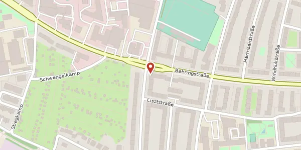 Karte der Umgebung von Griegstraße 50, 22763 Hamburg