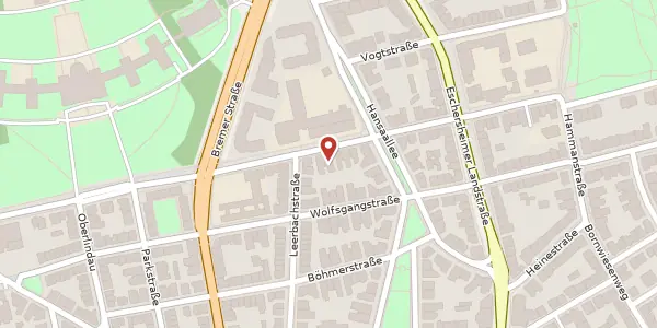 Karte der Umgebung von Fürstenbergerstr. 175, 60322 Frankfurt