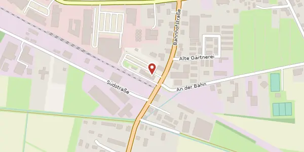 Karte der Umgebung von Bahnhofstraße 17, 38170 Schöppenstedt