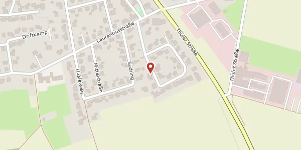 Karte der Umgebung von Georg-Hillker-Str. 12, 33154 Salzkotten