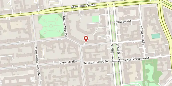 Karte der Umgebung von Neufertstraße 14, 14059 Berlin