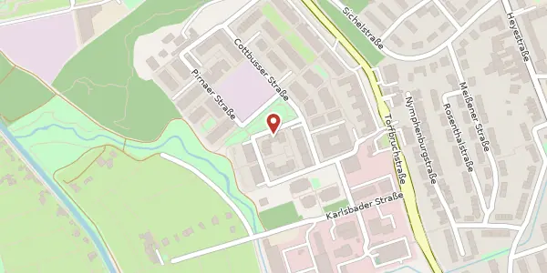 Karte der Umgebung von Zittauer Str. 4, 40625 Düsseldorf