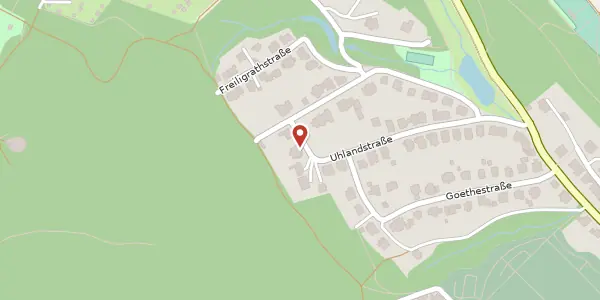 Karte der Umgebung von Uhlandstr. 33, 33617 Bielefeld
