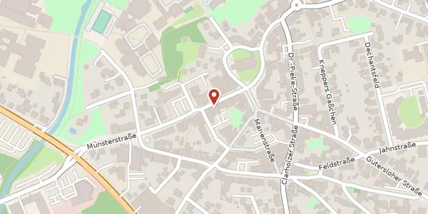 Karte der Umgebung von Münsterstr. 5, 33428 Harsewinkel