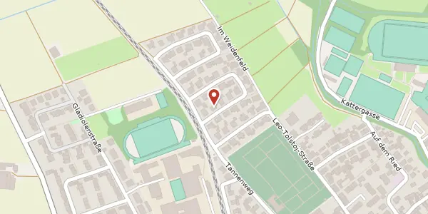 Karte der Umgebung von Rilkestraße 3, 60437 Frankfurt