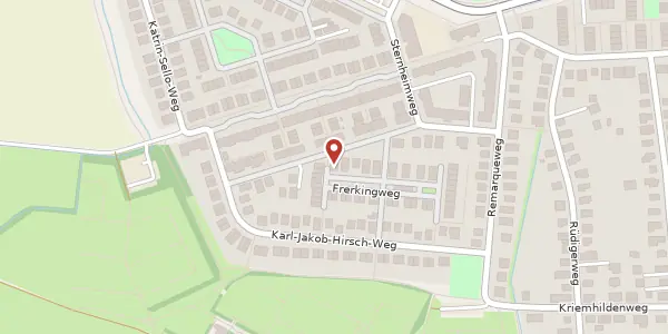 Karte der Umgebung von Frerkingweg 37, 30455 Hannover