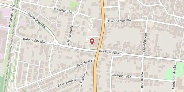 Karte der Umgebung von Bahnhofstraße 31, 76669 Bad Schönborn