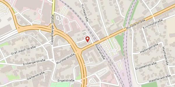 Karte der Umgebung von Münsterstr. 45, 44534 Lünen