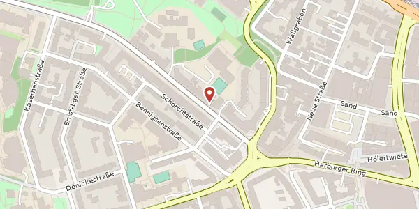 Karte der Umgebung von Schwarzenbergstr. 32, 21073 Hamburg
