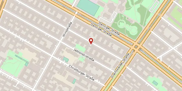 Karte der Umgebung von Chodowieckistraße 37, 10119 Berlin