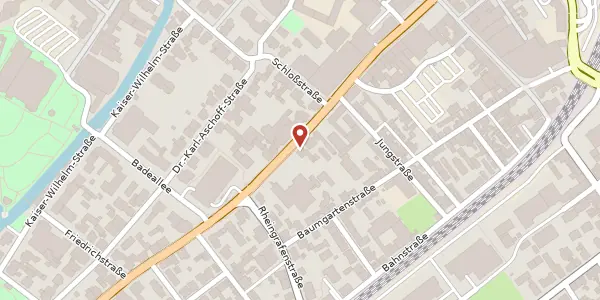 Karte der Umgebung von Salinenstraße 45, 55543 Bad Kreuznach