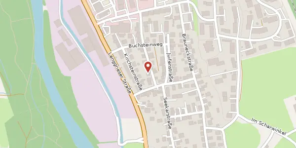 Karte der Umgebung von Längentalweg 19, 83646 Bad Tölz