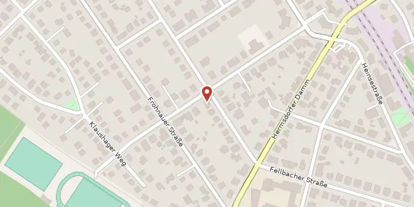 Karte der Umgebung von Drewitzer Straße 17, 13467 Berlin