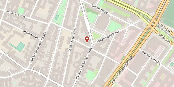 Karte der Umgebung von Hirtenstraße 7, 10178 Berlin