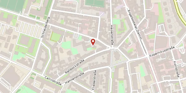 Karte der Umgebung von Schaufelder Straße 35 e, 30167 Hannover