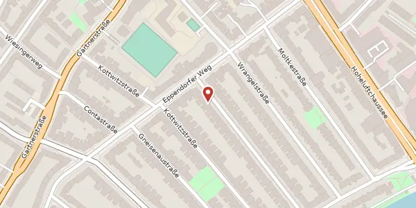 Karte der Umgebung von Roonstraße 39, 20253 Hamburg