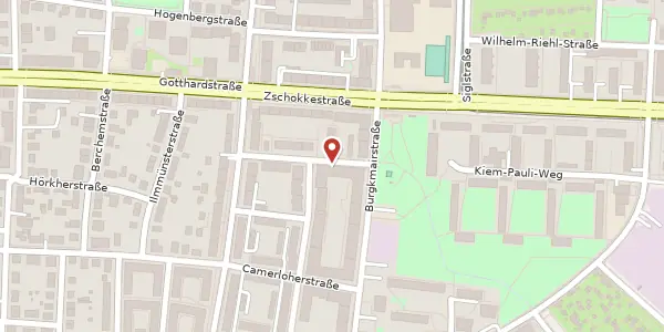 Karte der Umgebung von Heinrich-Heine-Str. 5, 80686 München