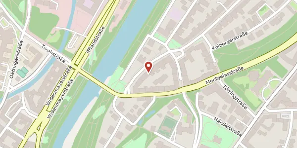 Karte der Umgebung von Mauerkircherstr. 8, 81679 München