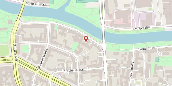 Karte der Umgebung von Charlottenburger Ufer 16 B, 10587 Berlin