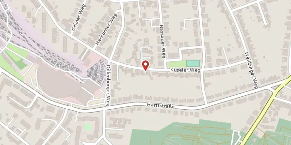 Karte der Umgebung von Kuseler Weg 15, 40229 Düsseldorf