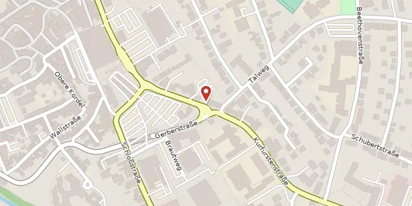 Karte der Umgebung von Kurfürstenstraße 27, 54516 Wittlich