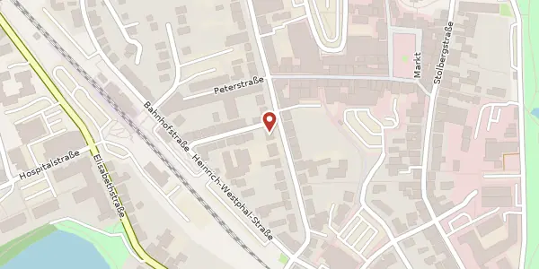 Karte der Umgebung von Bahnhofstraße 1, 23701 Eutin