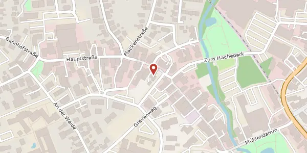 Karte der Umgebung von Hauptstraße 27, 28857 Syke
