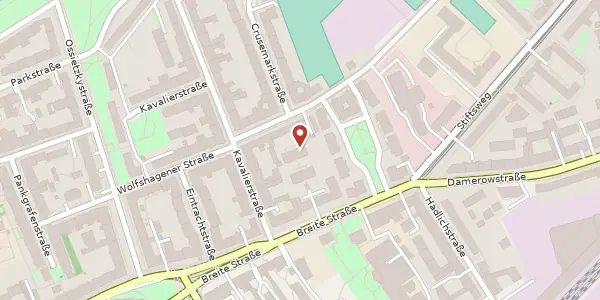 Karte der Umgebung von Breite Straße 3e, 13187 Berlin