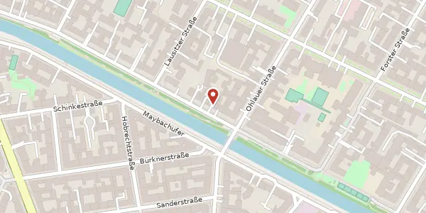 Karte der Umgebung von Paul-Lincke-Ufer 25, 10999 Berlin